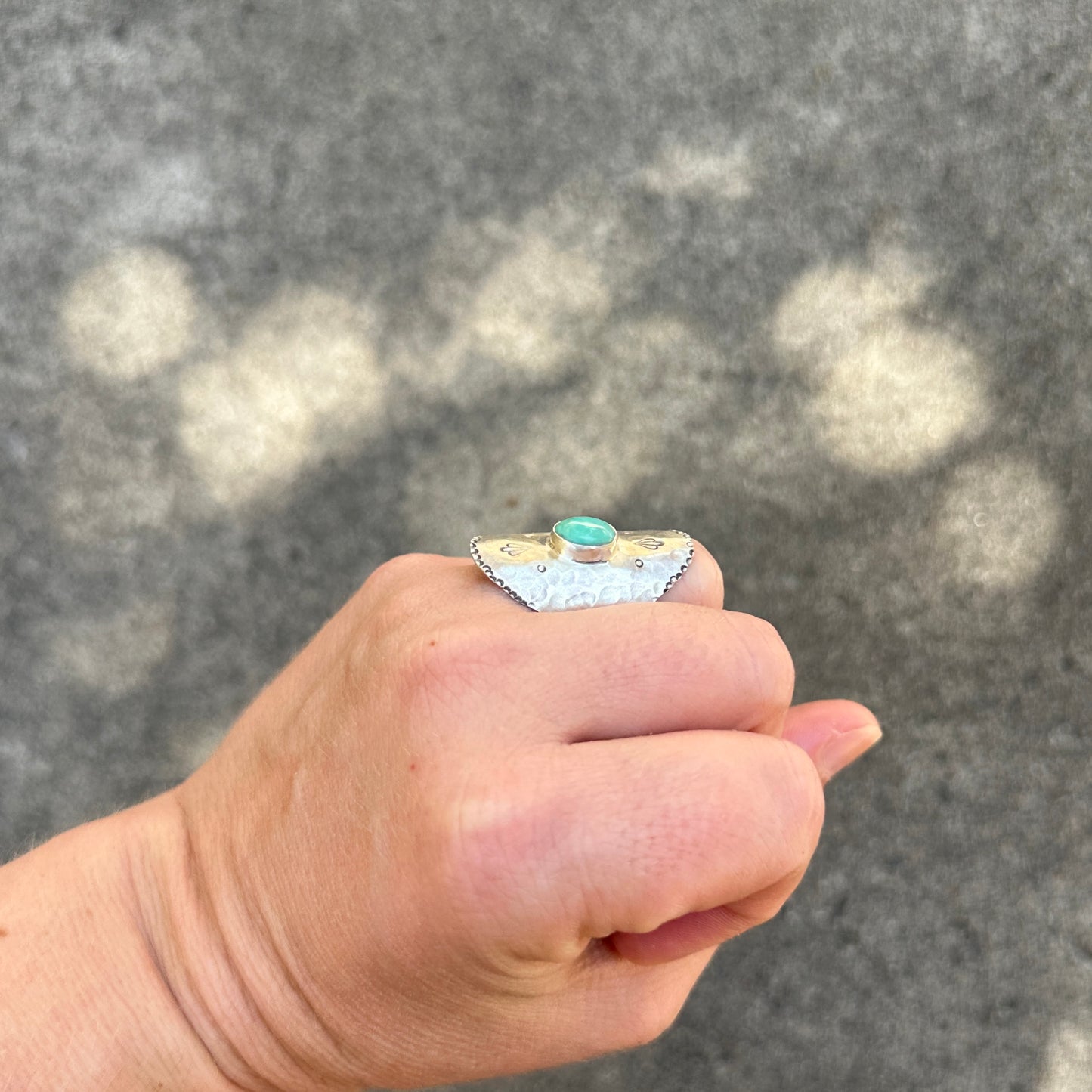 Sonoran Shield Ring size 7.5