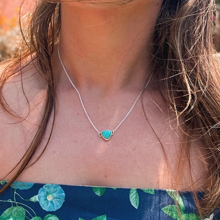 Rosecut Kingman Turquoise Necklace #4