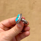 High Grade Lone Mountain Turquoise Ring size 8