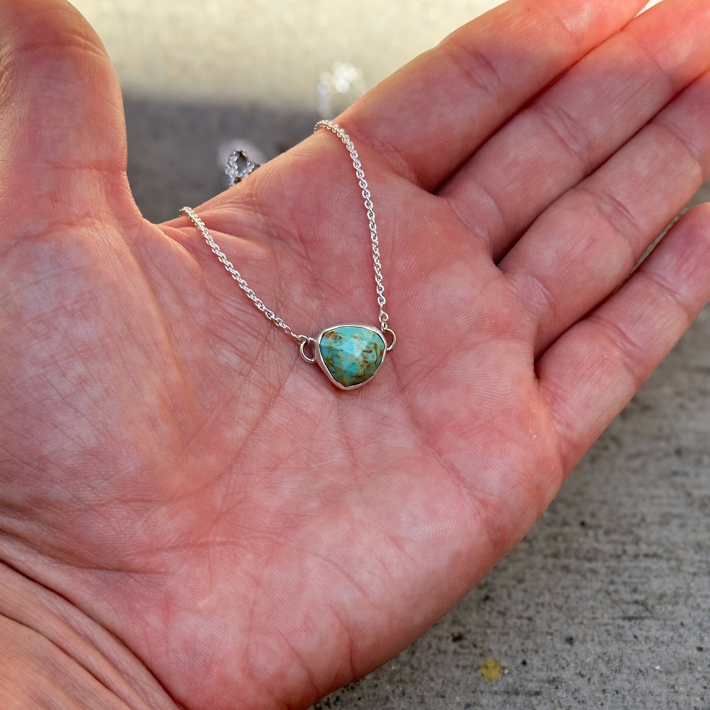 Rosecut Kingman Turquoise Necklace #1