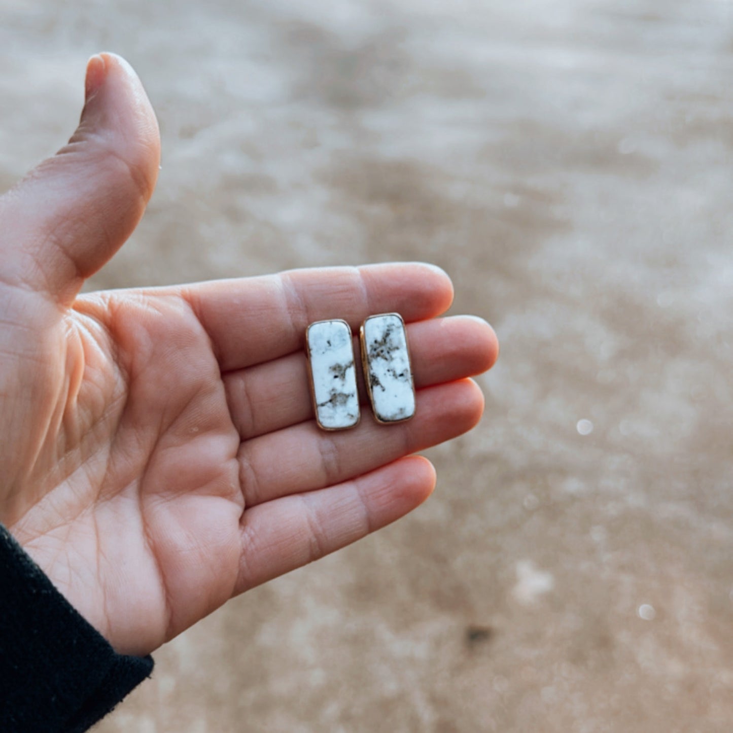 White Buffalo Bar Studs