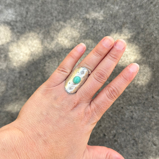 Sonoran Shield Ring size 7.5