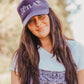 Trucker-Mütze in Marineblau und Weiß