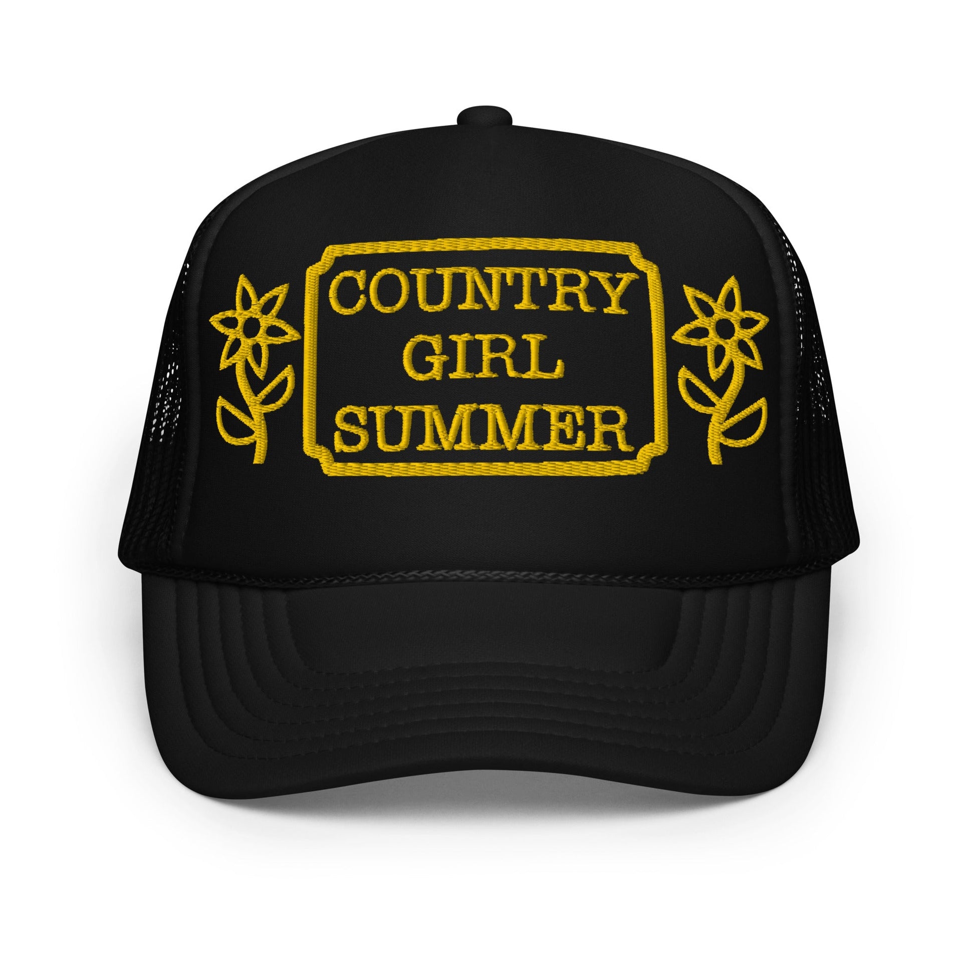 "Country Girl Summer" Trucker Hat - Pretty Outlaw Jewelry