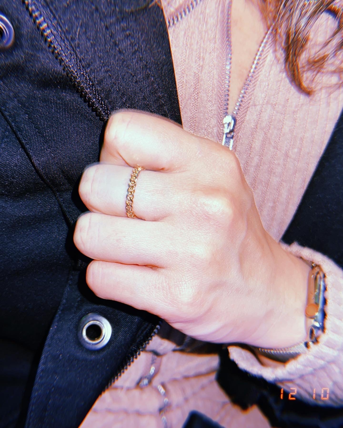 Infinity Chain Ring - Pretty Outlaw Jewelry