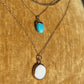 Kingman Drop Charm Necklace